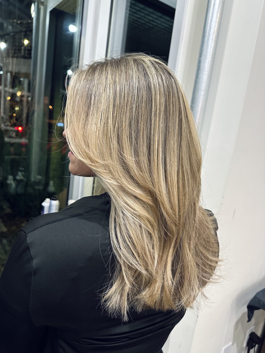 Deep red color by Hair by Isis